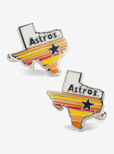 MLB Houston Astros Cufflinks and Tie Bar Gift Set