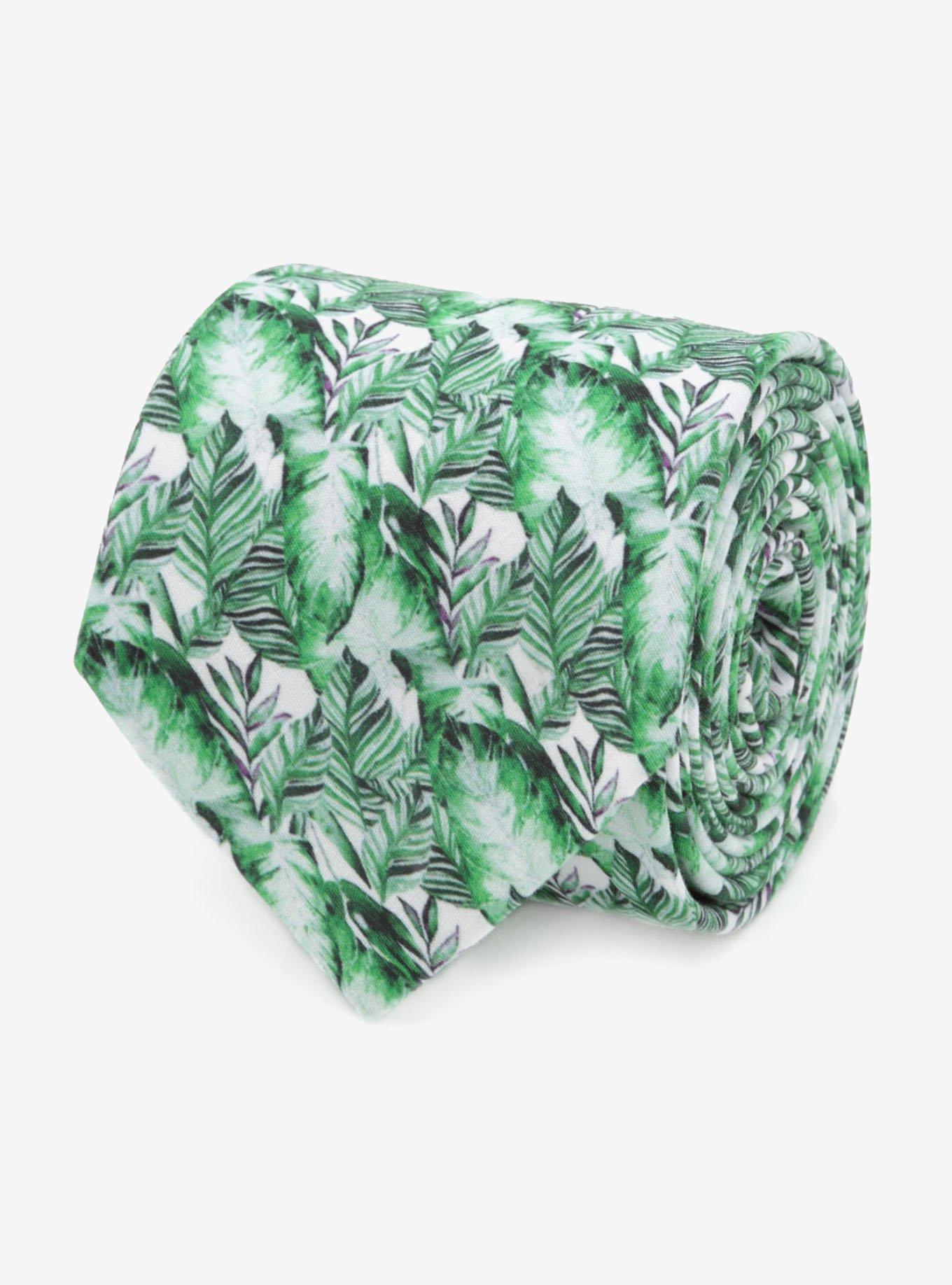 Palm Leaf Men's Tie, , hi-res