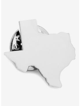 Silver Texas Lapel Pin, , hi-res