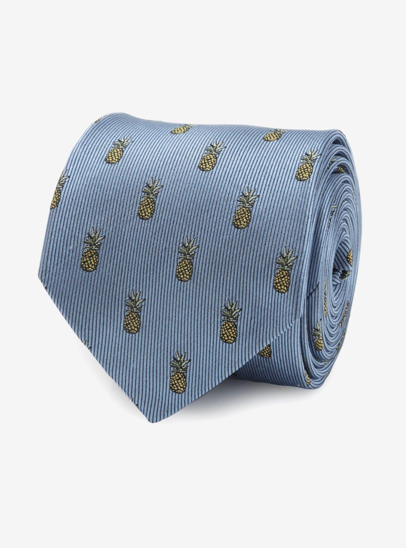Pineapple Men's Tie, , hi-res