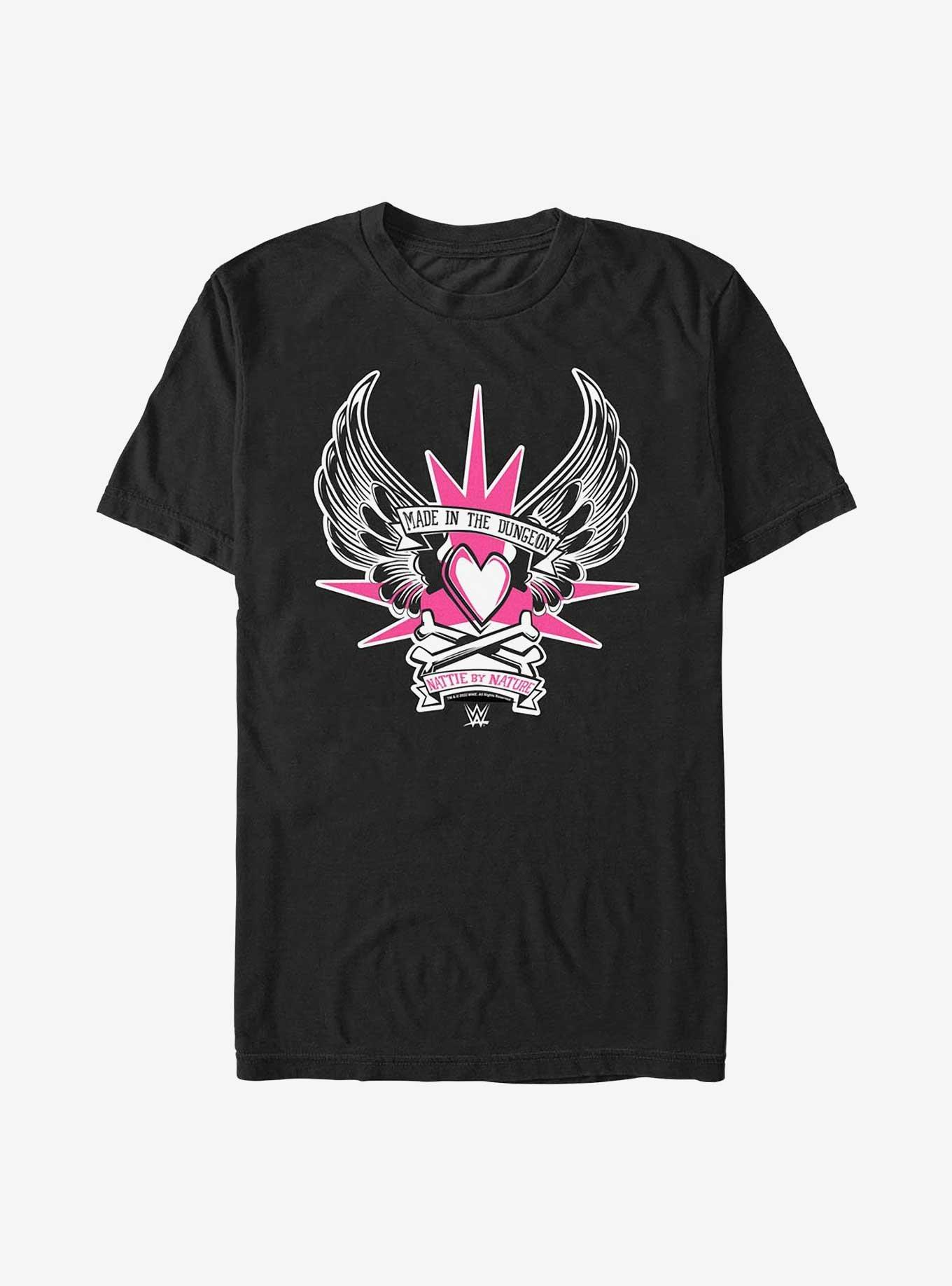 WWE Natalya Nattie By Nature Made In The Dungeon T-Shirt, BLACK, hi-res