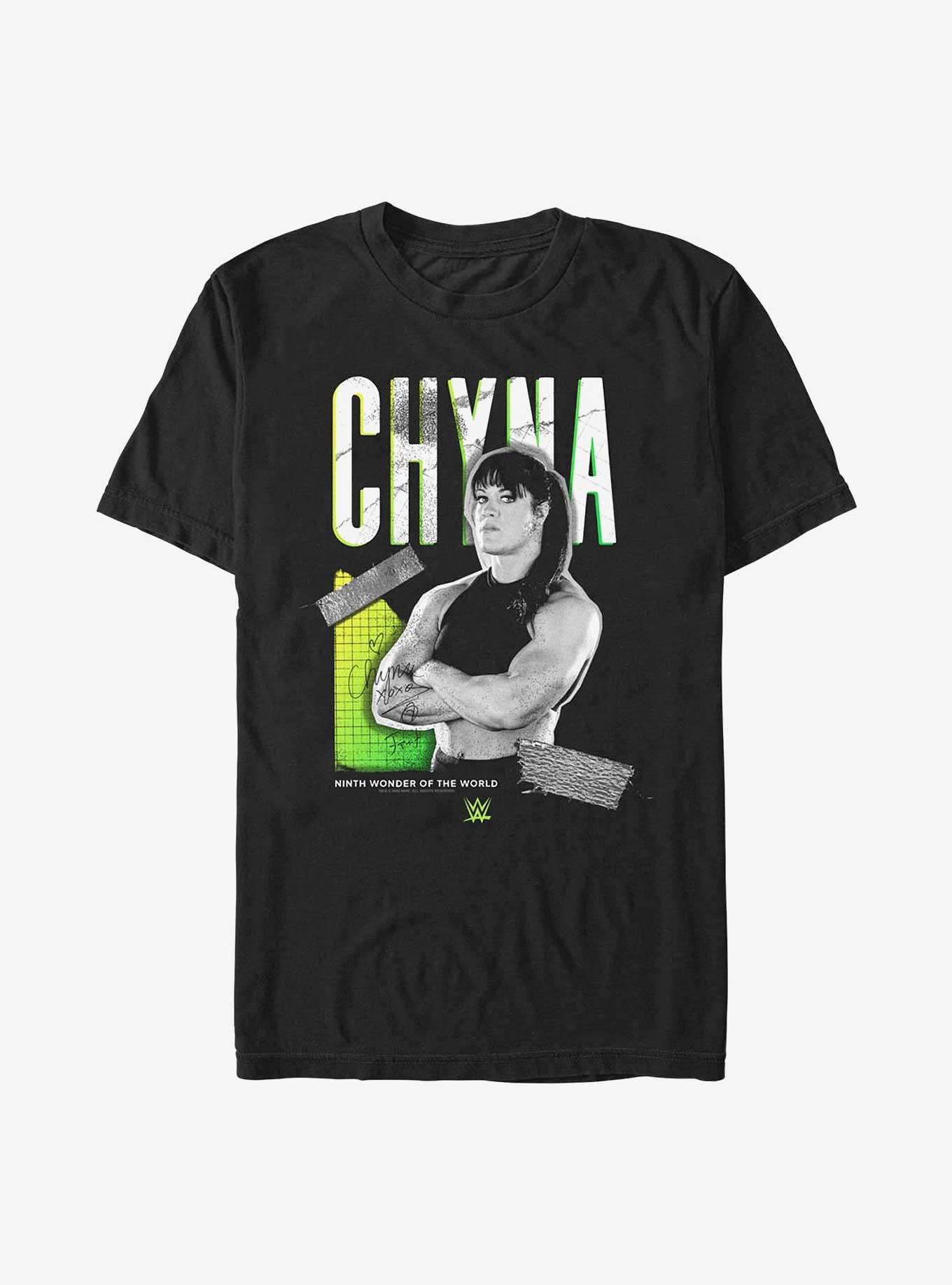 WWE Chyna Portrait Poster T-Shirt, BLACK, hi-res