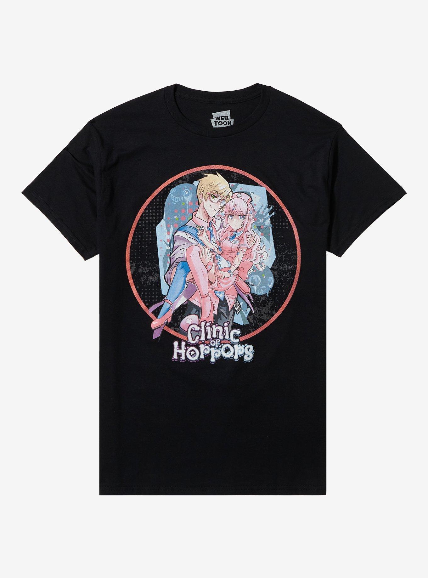 Clinic Of Horrors Duo Boyfriend Fit Girls T-Shirt, MULTI, hi-res