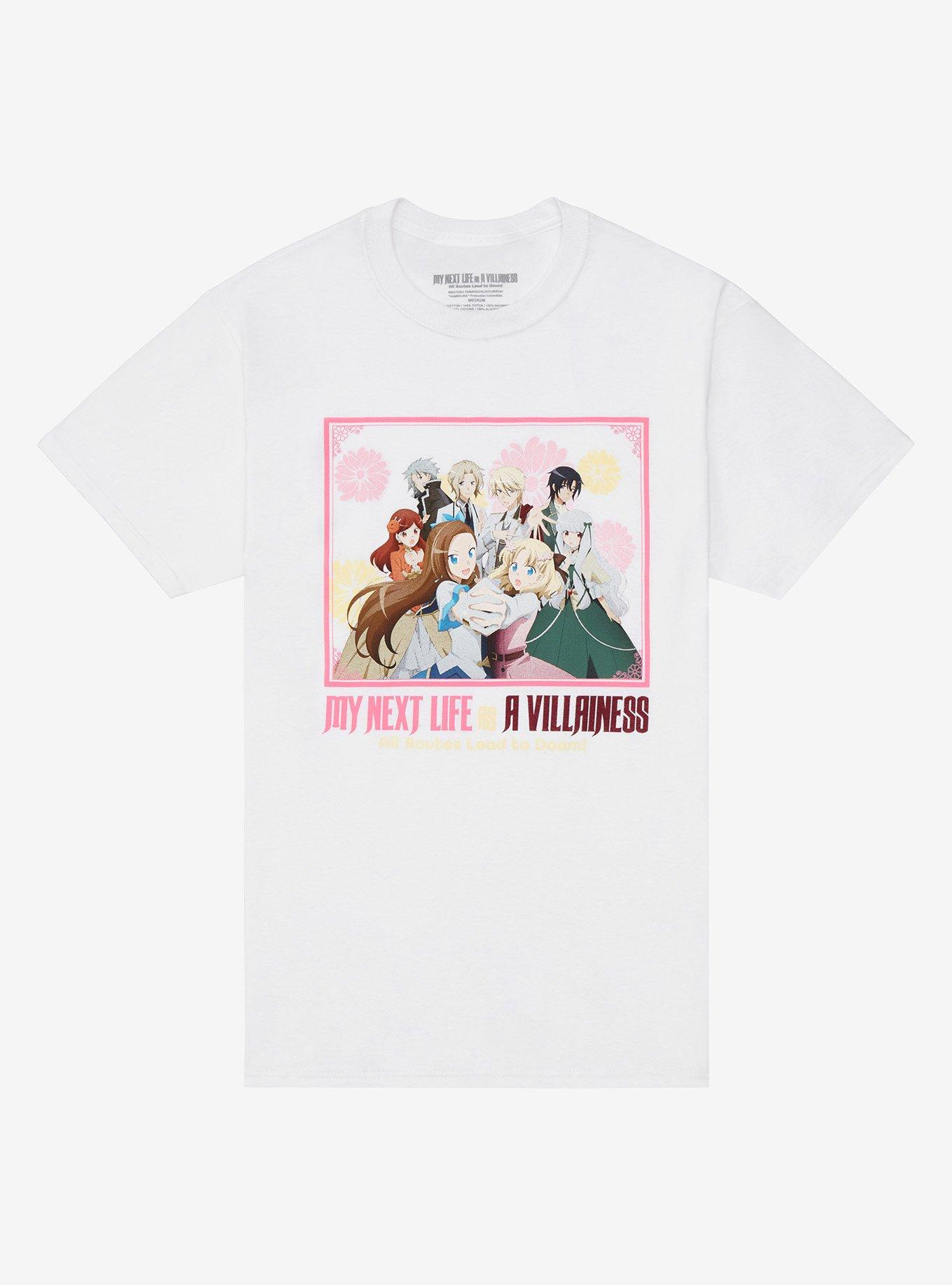My Next Life As A Villainess: All Routes Lead To Doom Square Boyfriend Fit Girls T-Shirt, MULTI, hi-res