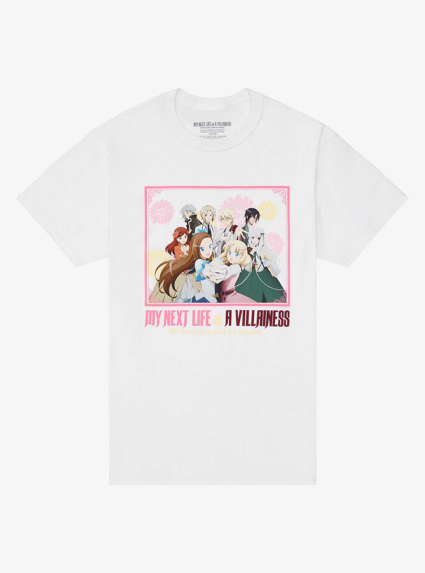 My Next Life As A Villainess: All Routes Lead To Doom Square Boyfriend Fit Girls T-Shirt, , hi-res