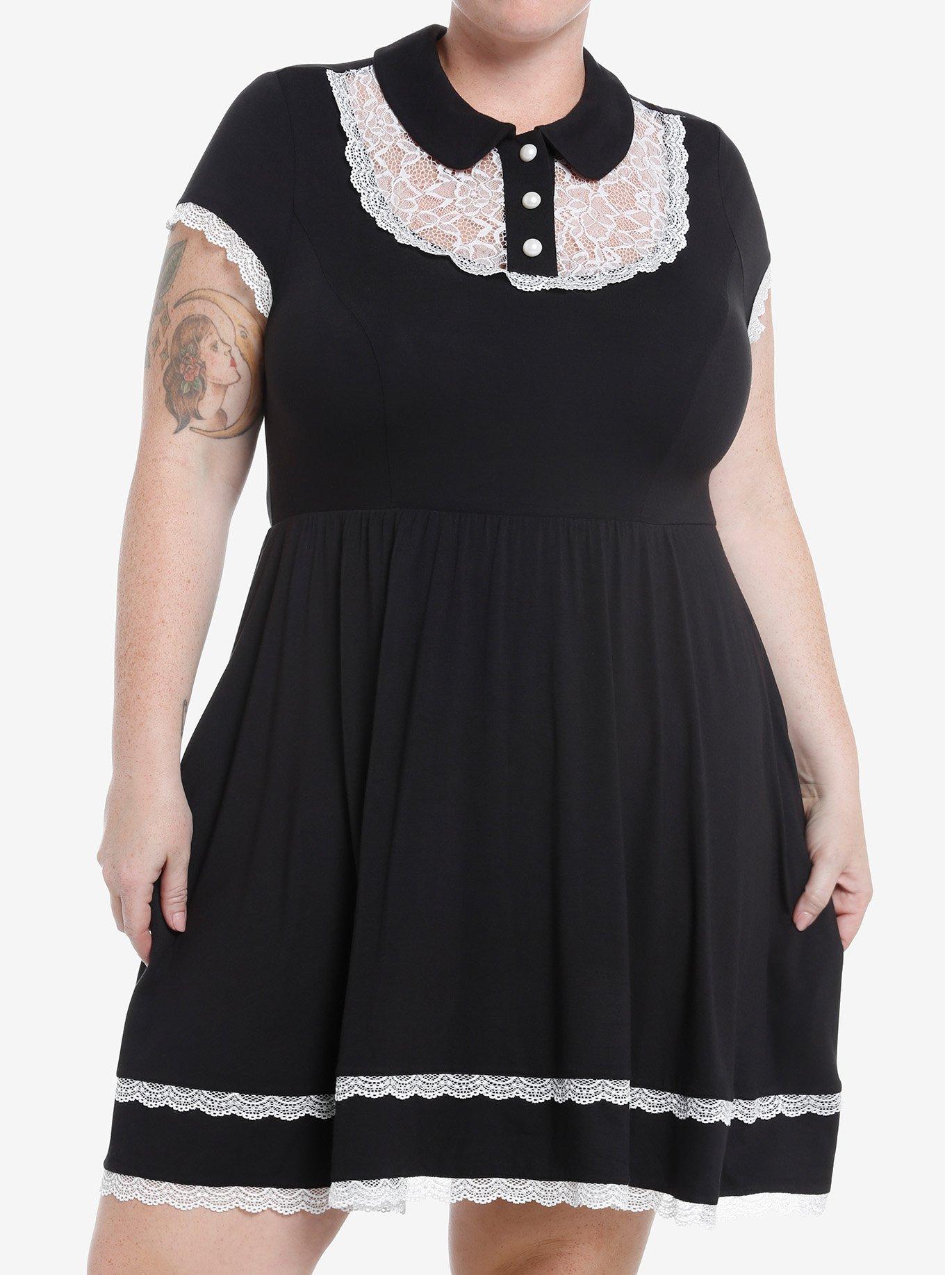 Plus size bib clearance dress