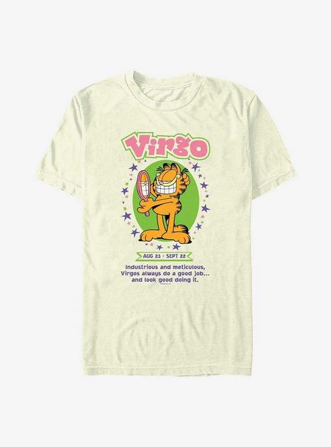 Garfield Virgo Horoscope T-Shirt - BEIGETAN | Hot Topic