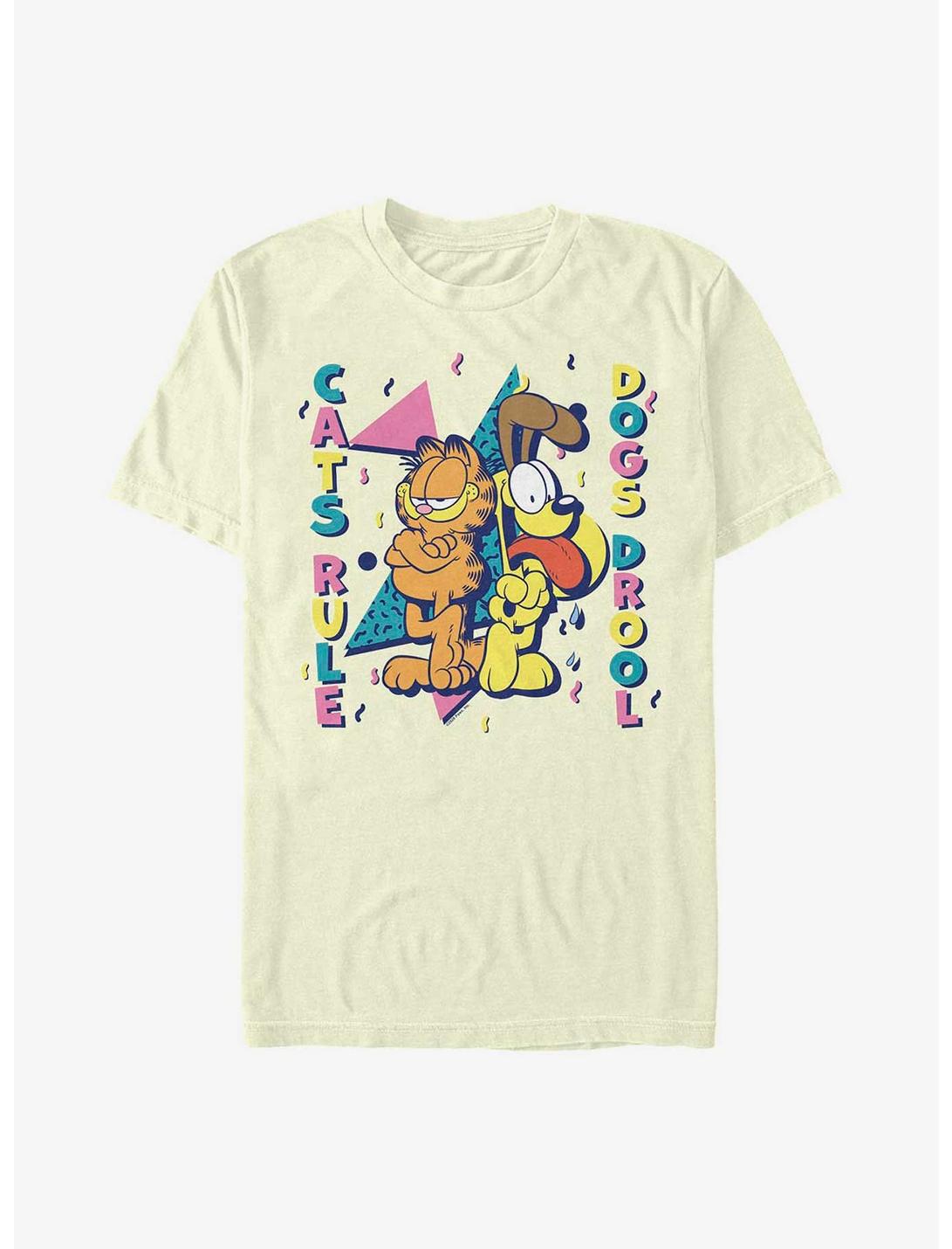 Garfield Cats Rule T-Shirt, NATURAL, hi-res