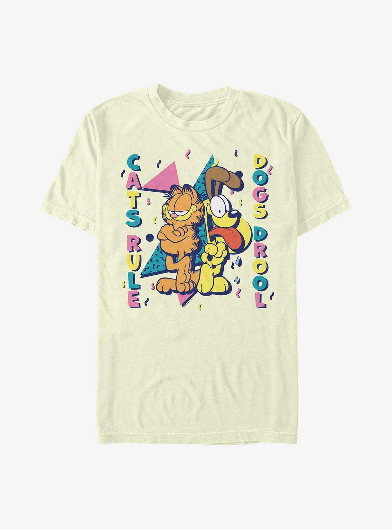 Garfield Cats Rule T-Shirt, NATURAL, hi-res