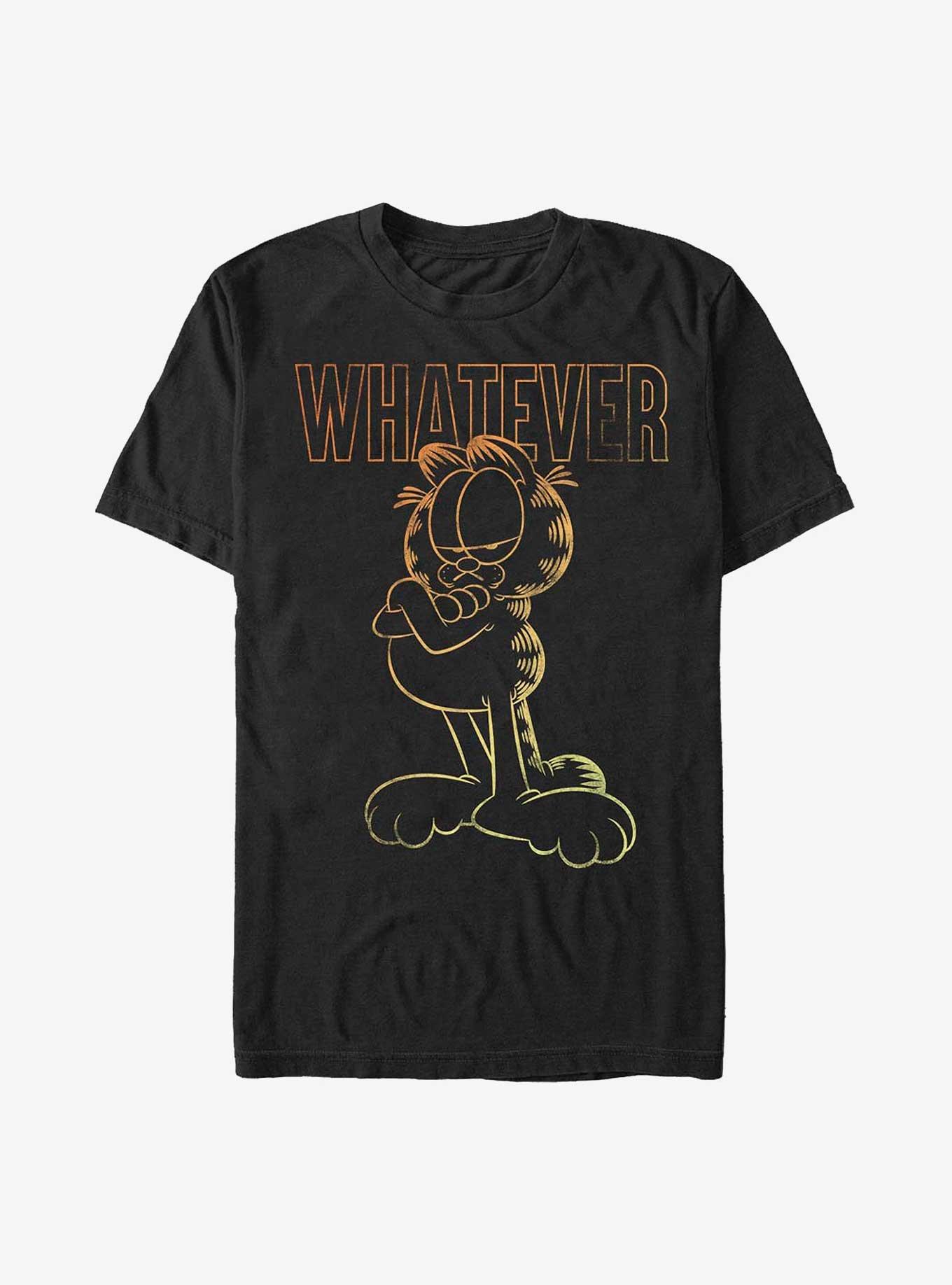 Garfield Whatever T-Shirt, BLACK, hi-res