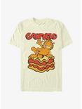 Garfield King Of Lasagna T-Shirt, NATURAL, hi-res