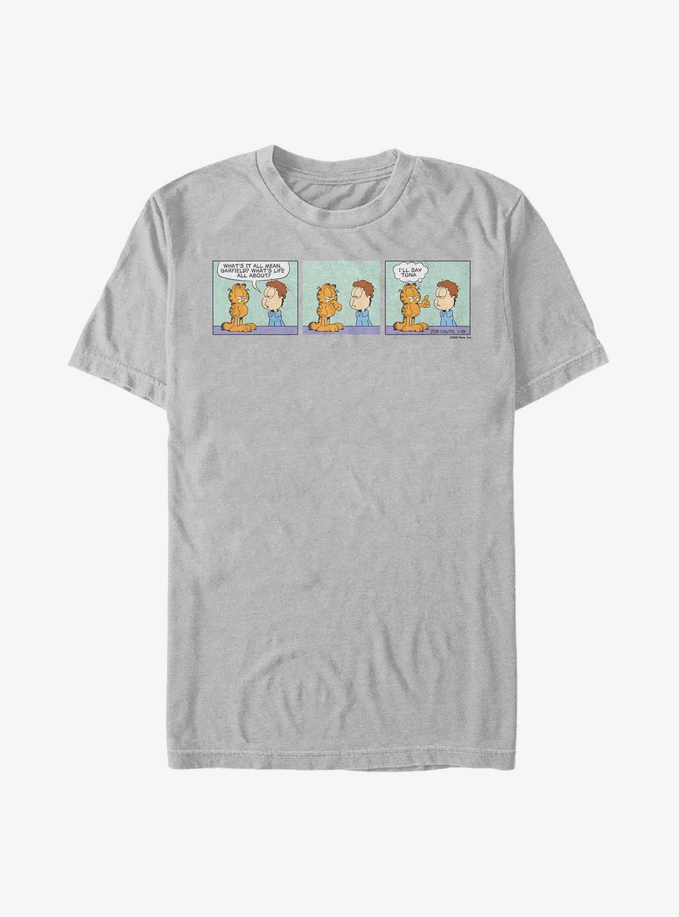 Garfield & Jon Tuna Comic Strip T-Shirt, , hi-res