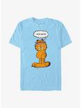 Garfield Leg Day T-Shirt, LT BLUE, hi-res