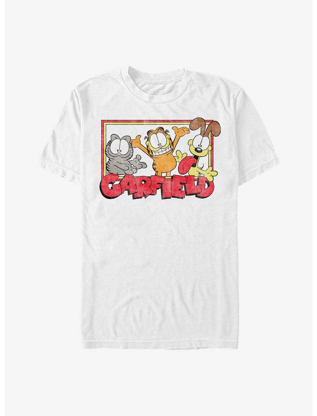 Garfield Nermal and Odie T-Shirt, WHITE, hi-res
