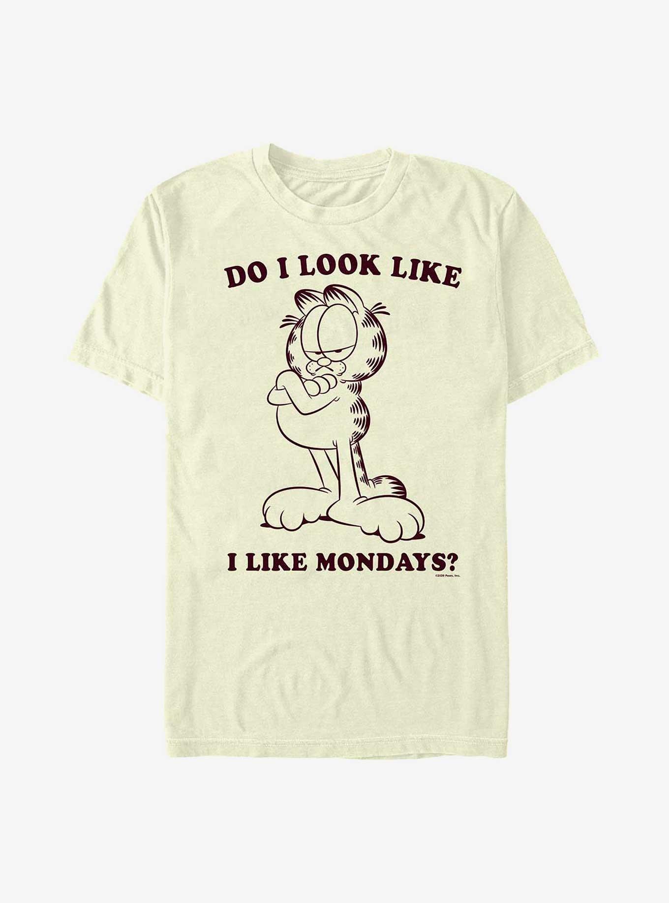 Garfield Do I Look Like I Like Mondays T-Shirt