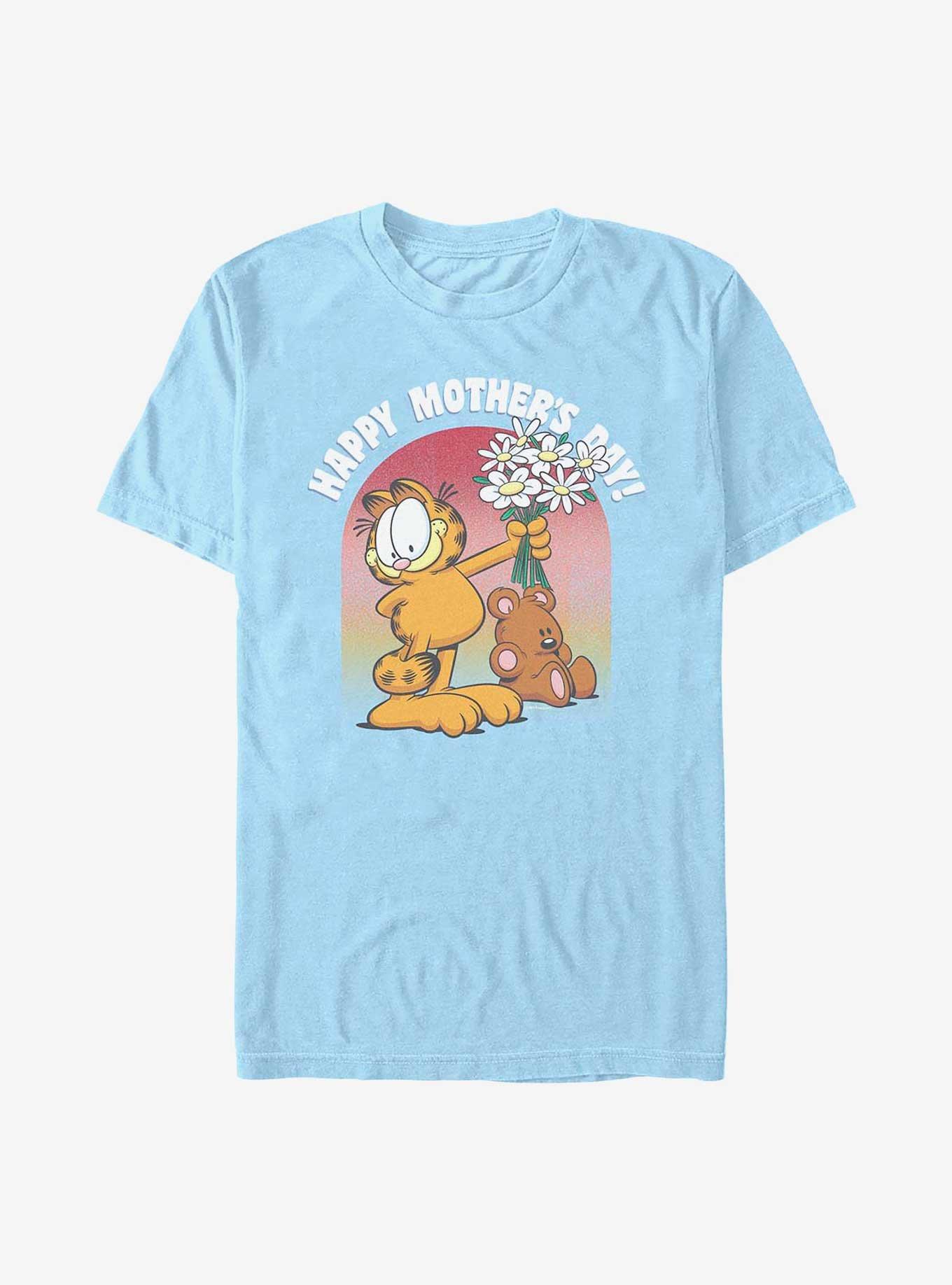 Garfield & Pooky Mom's Day T-Shirt, LT BLUE, hi-res