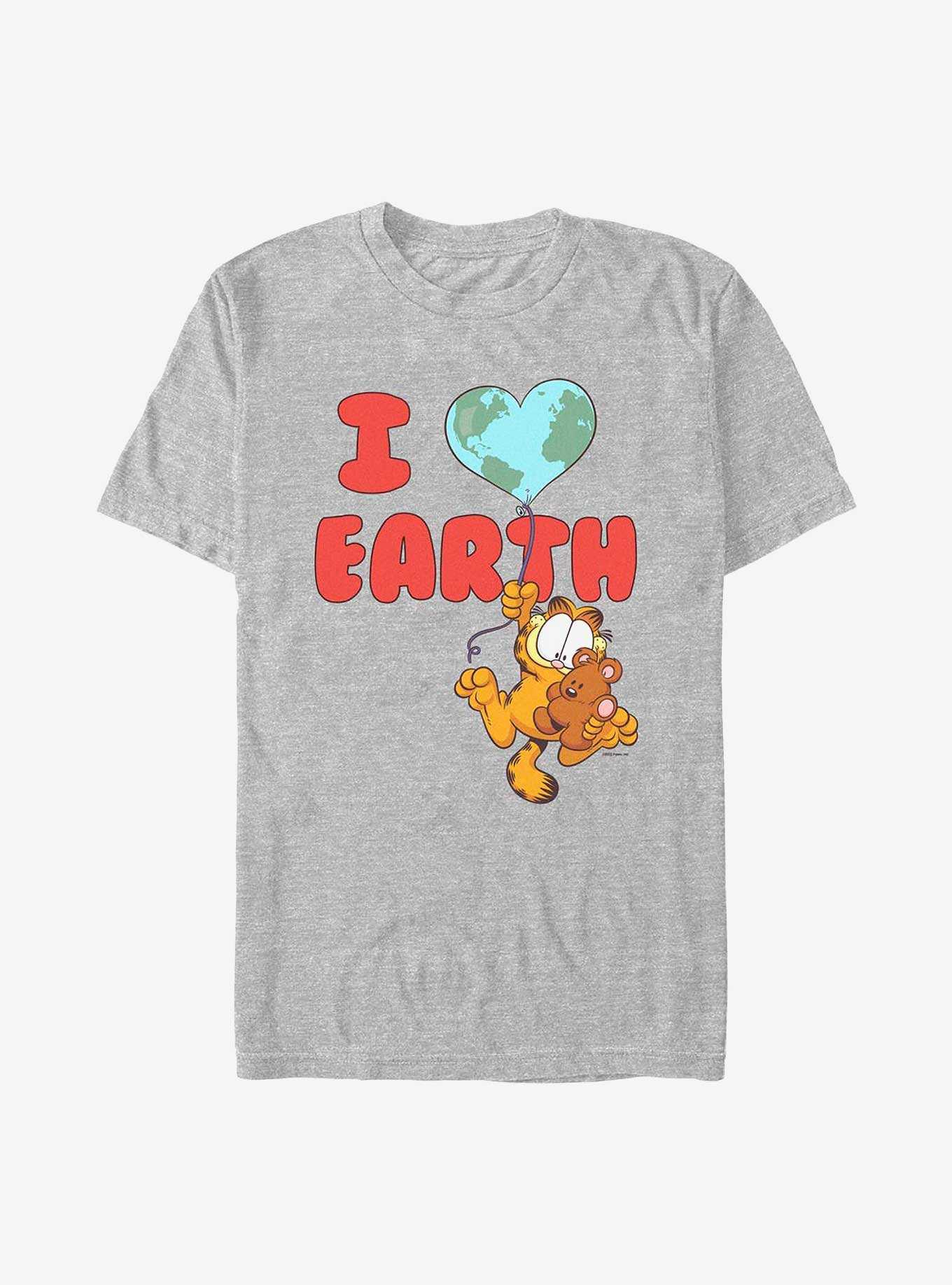 Garfield & Pooky I Heart Earth T-Shirt, , hi-res