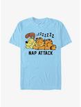 Garfield and Odie Nap Attack T-Shirt, LT BLUE, hi-res