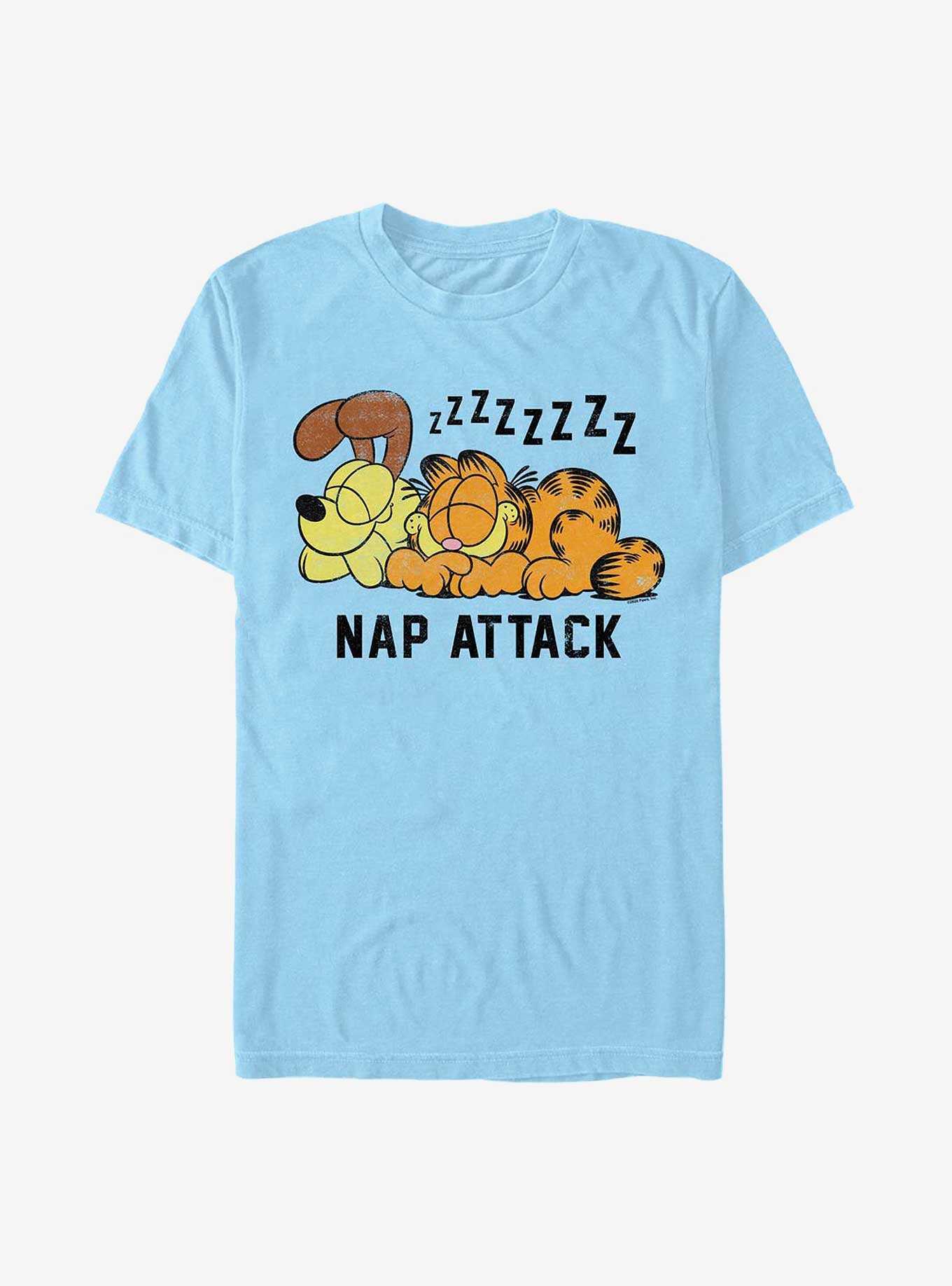 Garfield and Odie Nap Attack T-Shirt, , hi-res