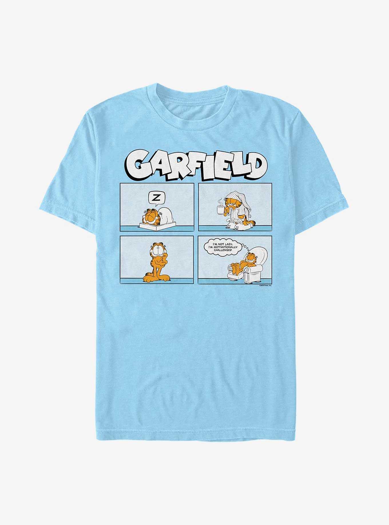 Garfield Not Lazy Comic T-Shirt, , hi-res