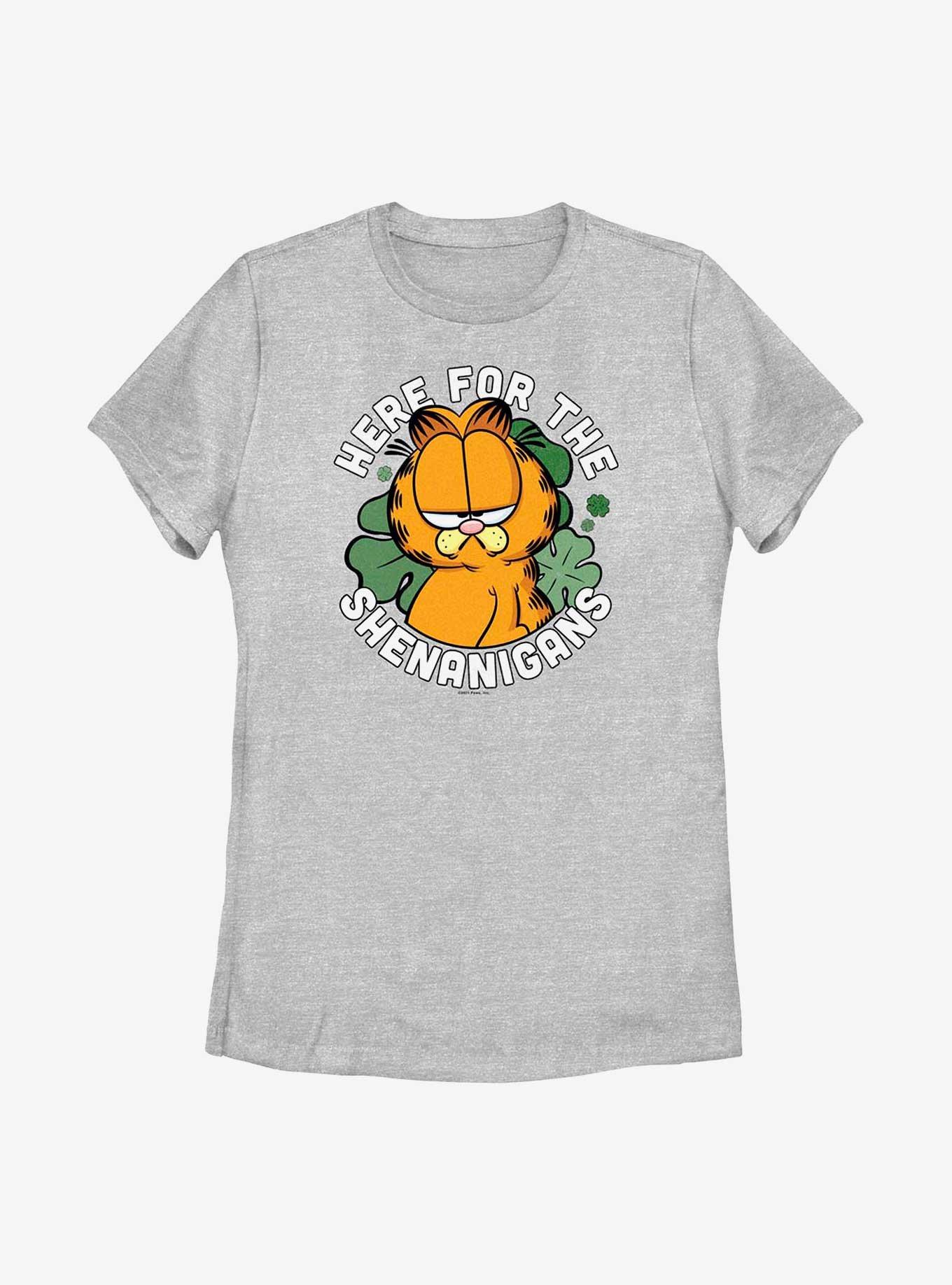 Garfield Cat Shenanigans Women's T-Shirt, ATH HTR, hi-res