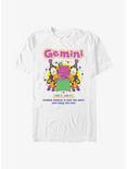 Garfield Gemini Horoscope T-Shirt, WHITE, hi-res