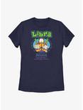Garfield Libra Horoscope Women's T-Shirt, NAVY, hi-res