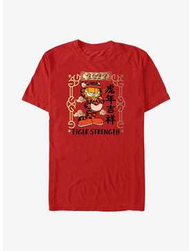 Garfield Tiger Strength Poster T-Shirt, , hi-res