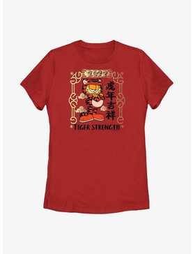 Garfield Tiger Strength Poster Women's T-Shirt, , hi-res
