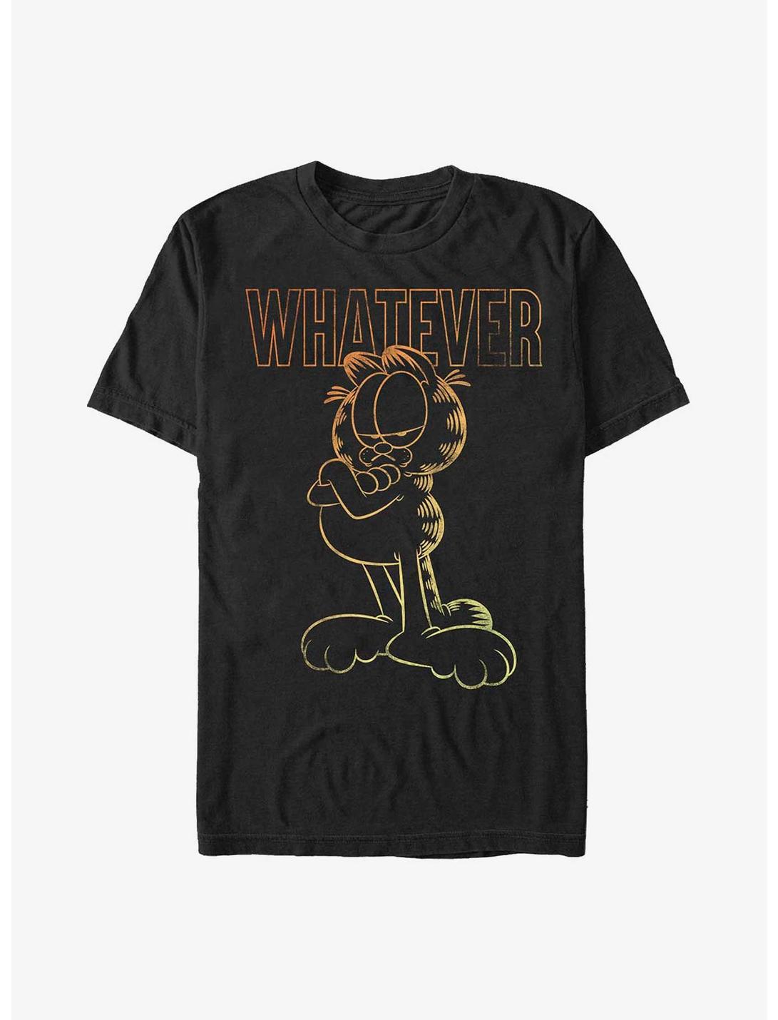 Garfield Whatever T-Shirt, BLACK, hi-res