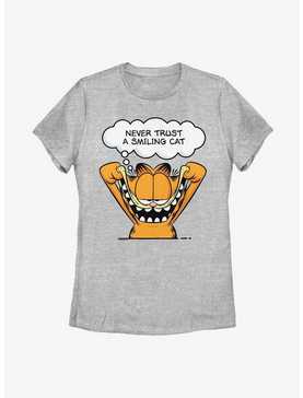 Garfield Never Trust A Smiling Cat Women's T-Shirt, , hi-res