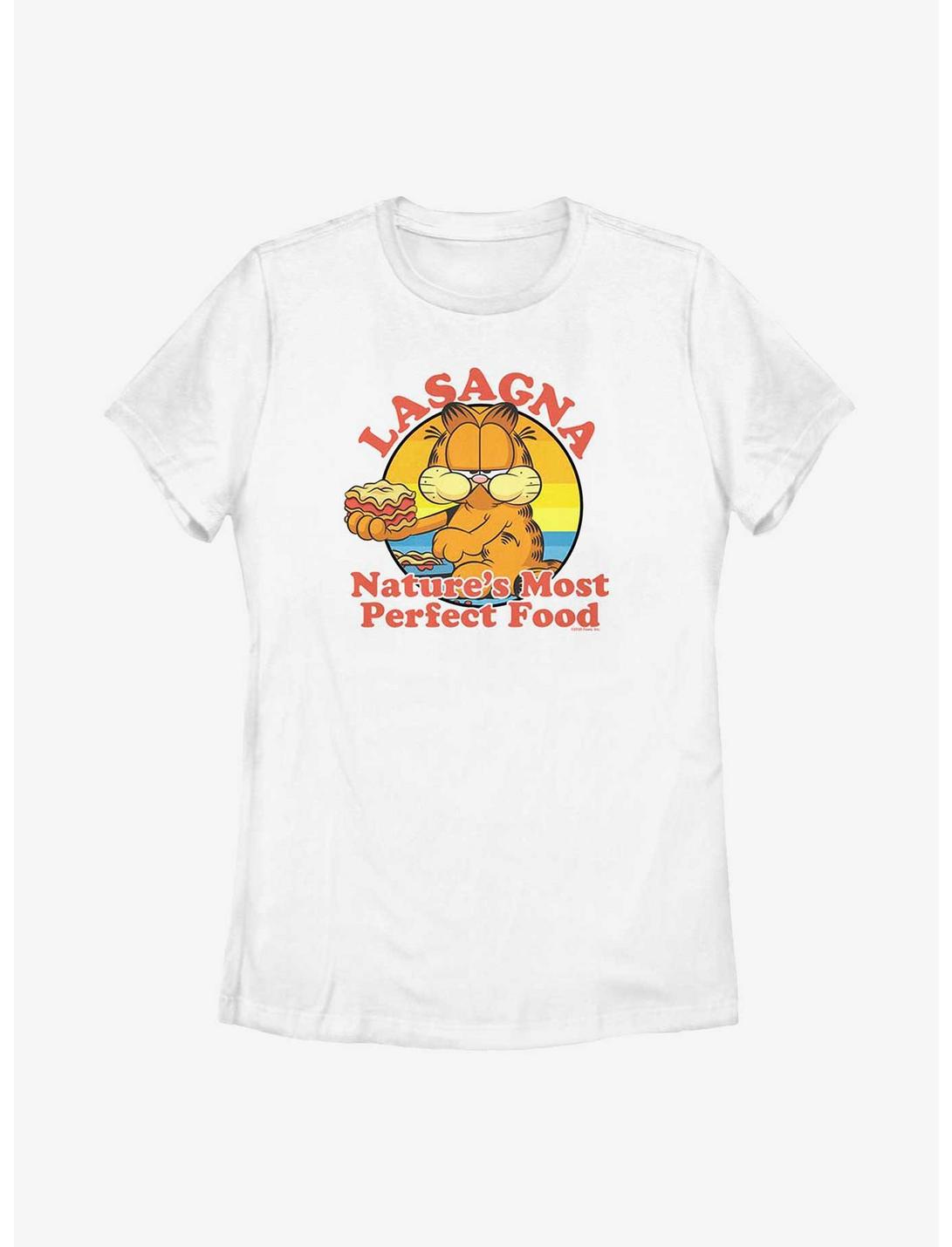 Garfield Lasagna Nature's Best Women's T-Shirt, WHITE, hi-res