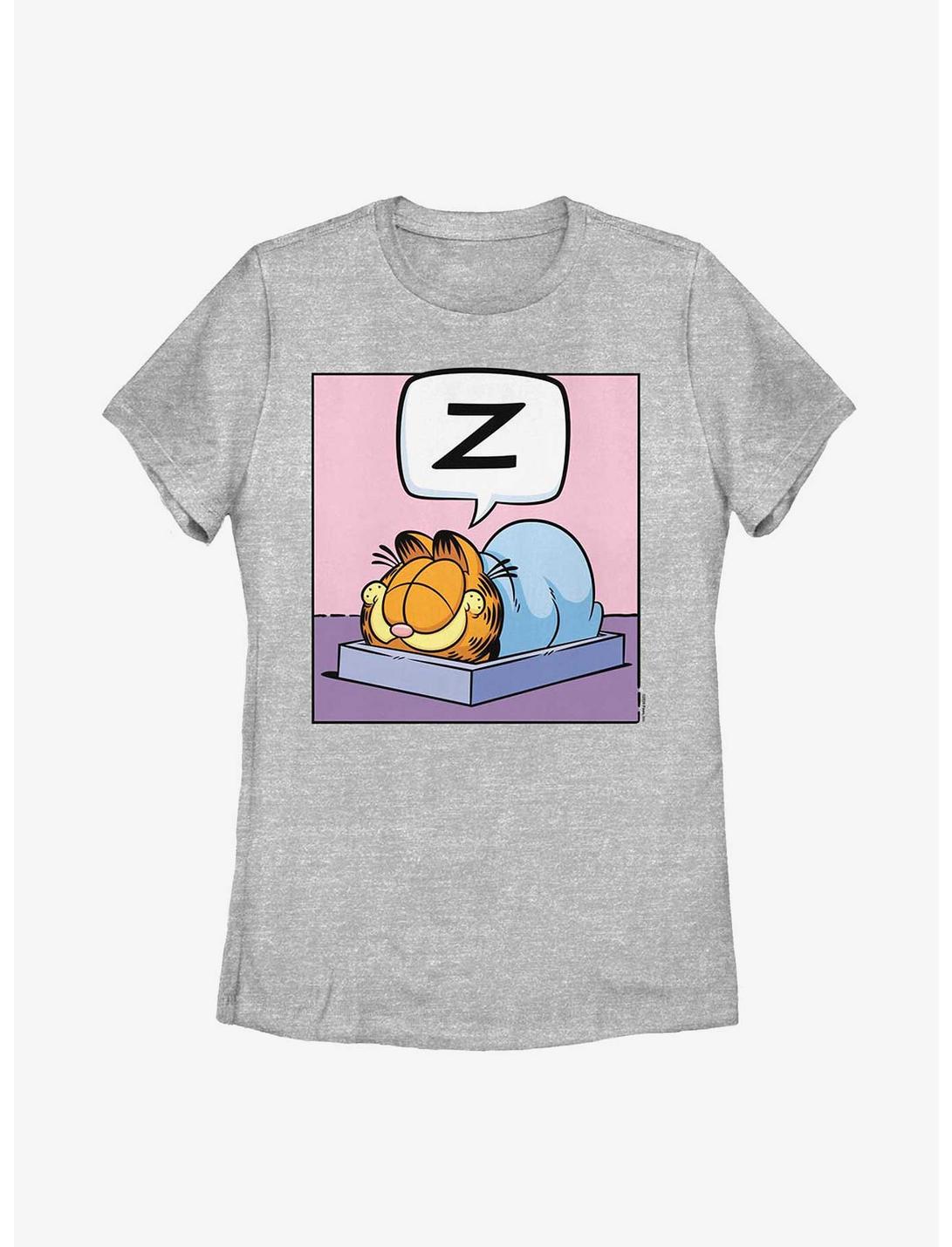 Garfield Sleepy Cat Women's T-Shirt, ATH HTR, hi-res