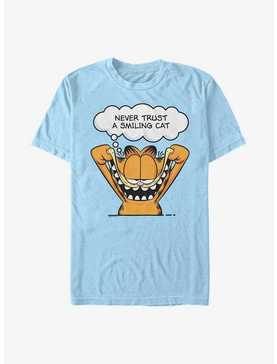 Garfield Never Trust A Smiling Cat T-Shirt, , hi-res