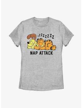 Garfield and Odie Nap Attack Women's T-Shirt, , hi-res