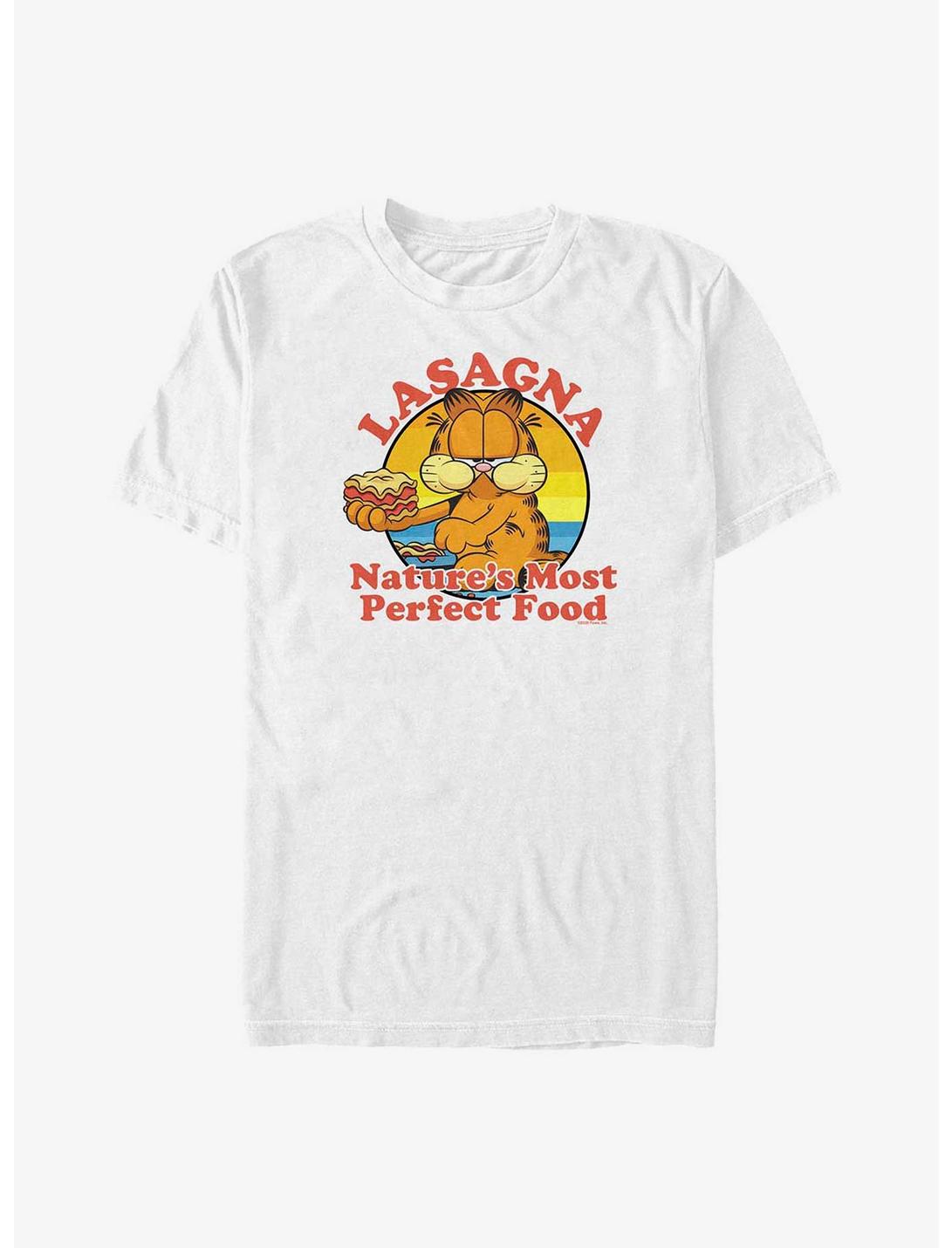 Garfield Lasagna Nature's Best T-Shirt, WHITE, hi-res