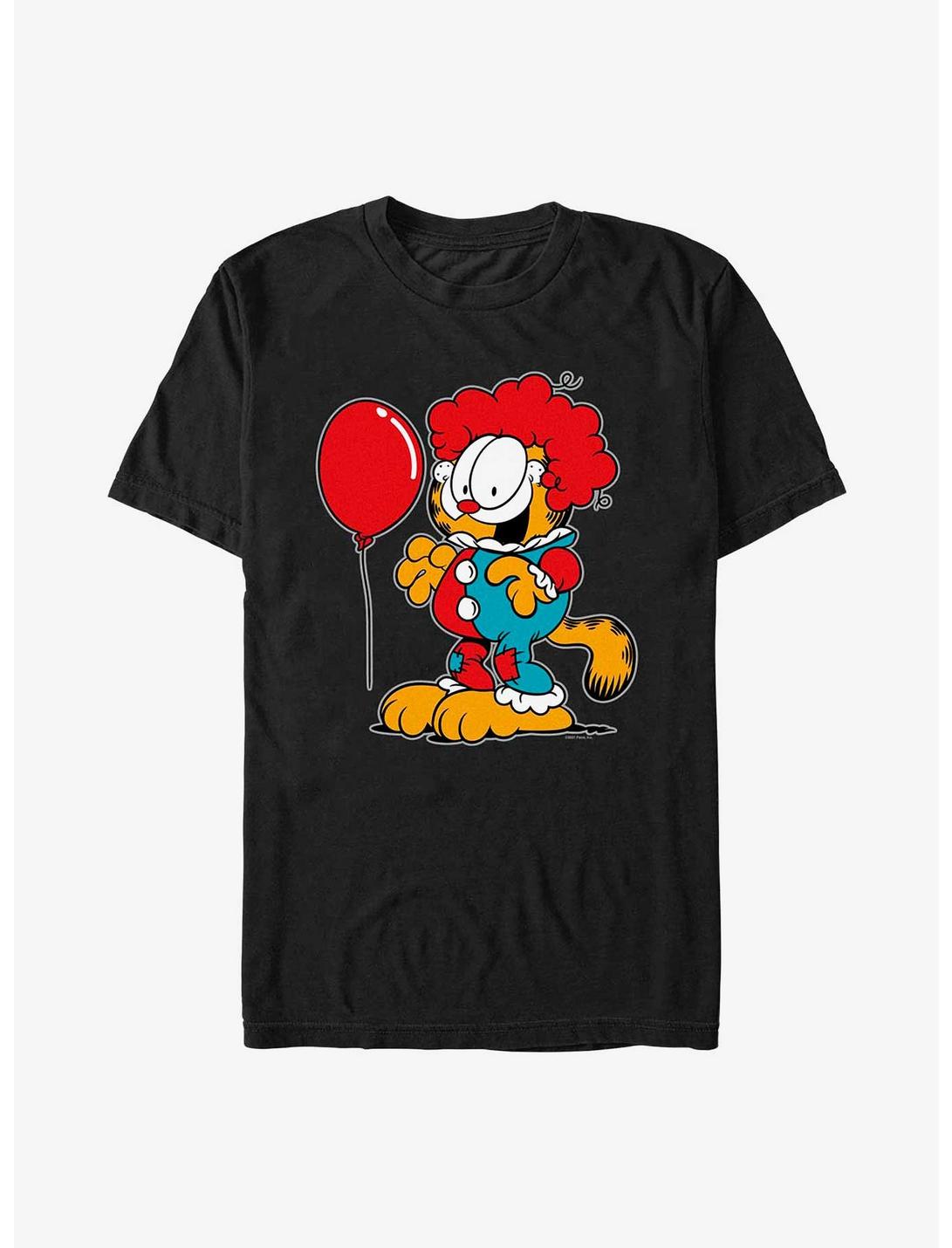 Garfield The Clown T-Shirt, BLACK, hi-res