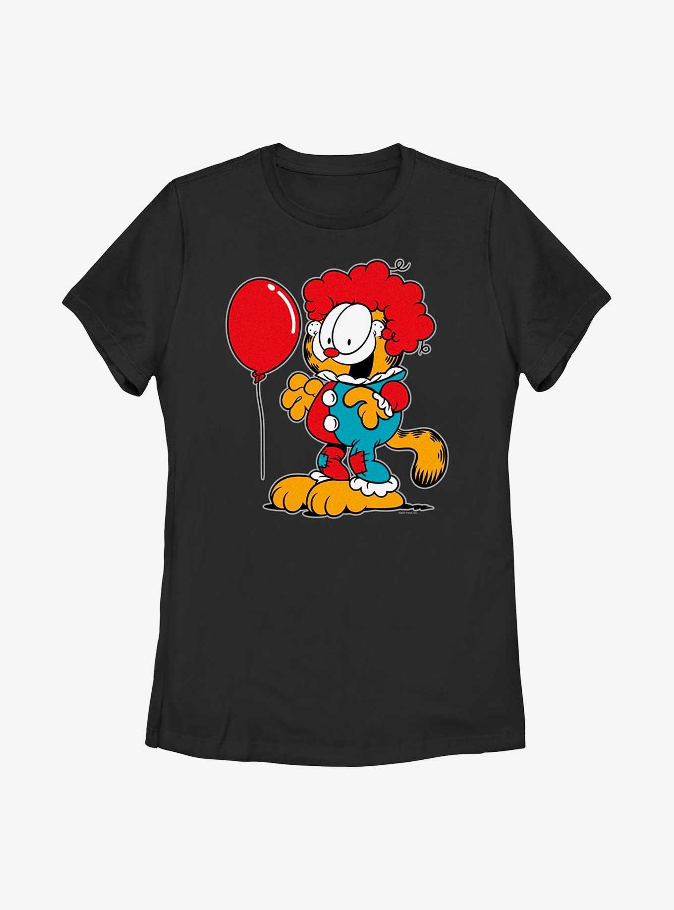 Garfield The Clown Women's T-Shirt, BLACK, hi-res