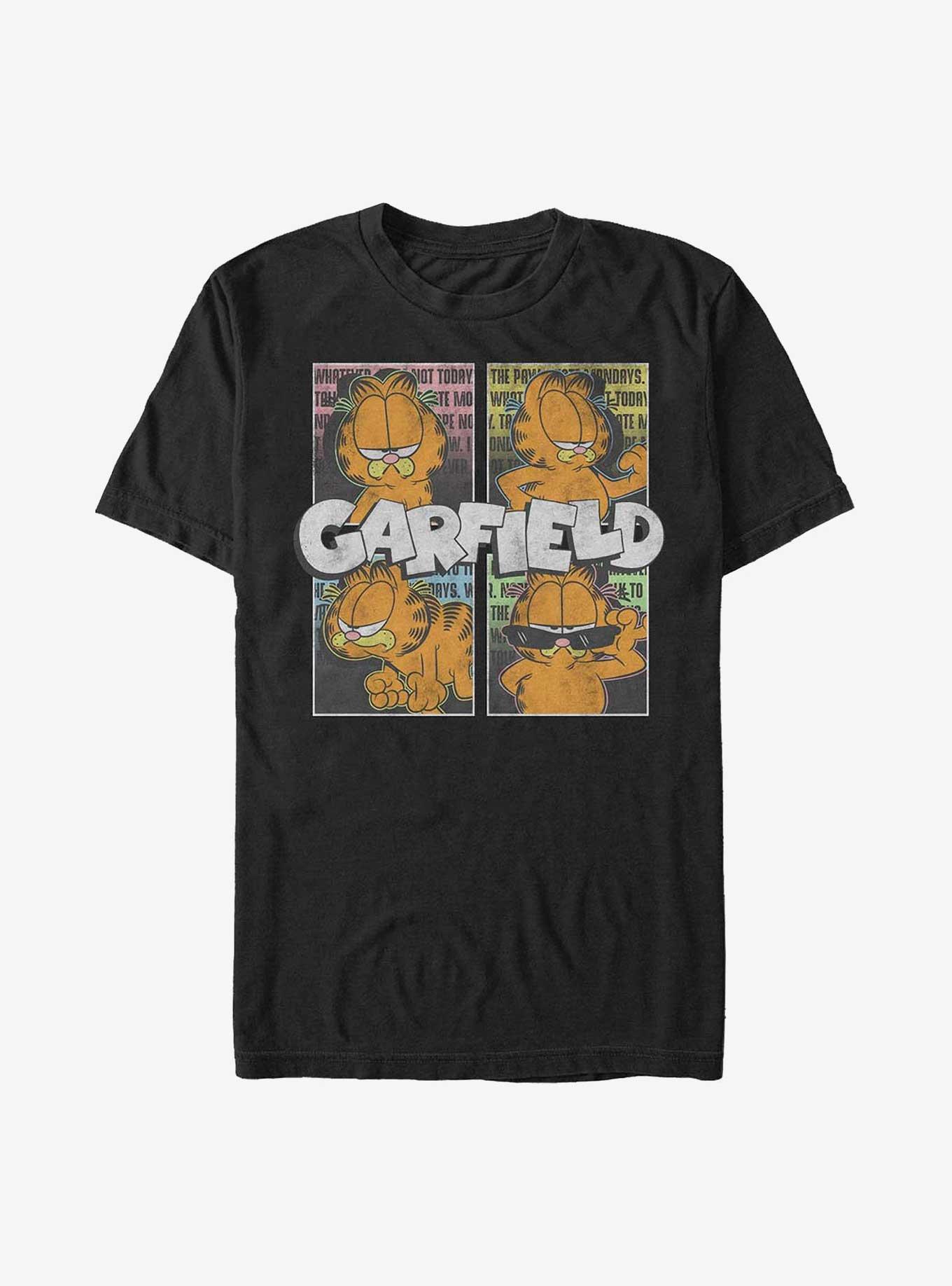 Garfield Street Cat T-Shirt, BLACK, hi-res