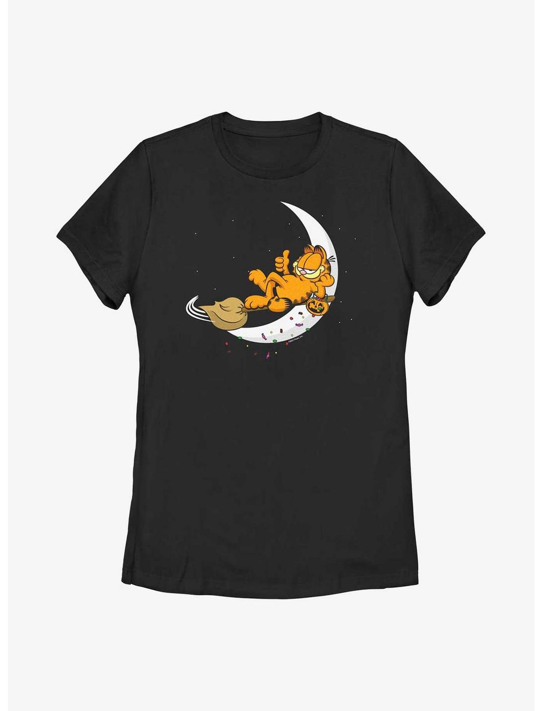 Garfield A Candy Cat Women's T-Shirt, BLACK, hi-res
