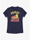 Garfield Feast Mode Women's T-Shirt, NAVY, hi-res