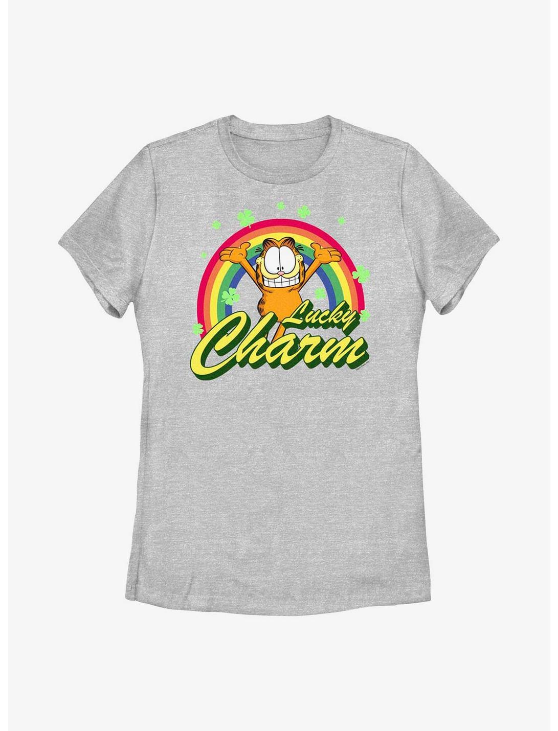 Garfield Lucky Charm Women's T-Shirt, ATH HTR, hi-res