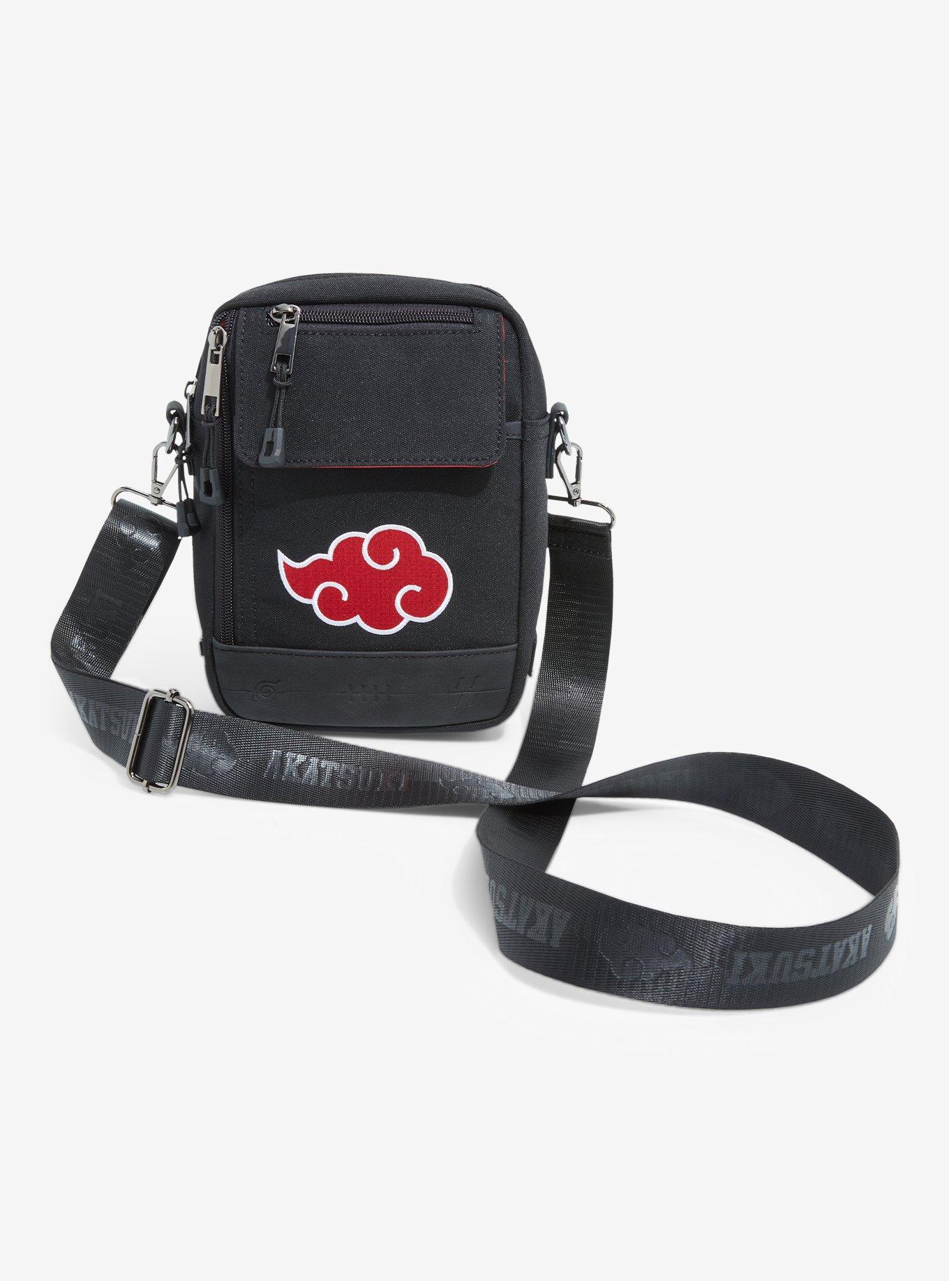 Naruto Shippuden Akatsuki Cloud Crossbody Bag - BoxLunch Exclusive