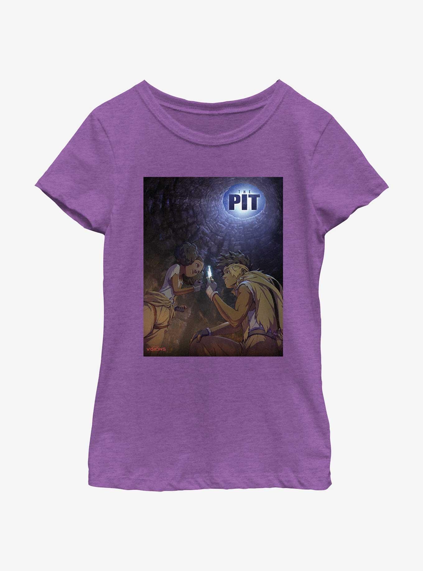 Star Wars: Visions The Pit Poster Youth Girls T-Shirt, , hi-res