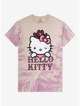 Hello Kitty Cowgirl Tie-Dye Boyfriend Fit Girls T-Shirt, MULTI, hi-res