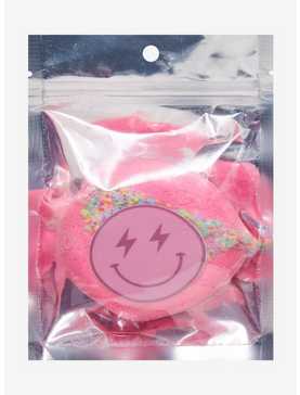 Pink Donut Bath Bomb With Smile Face Sticker, , hi-res