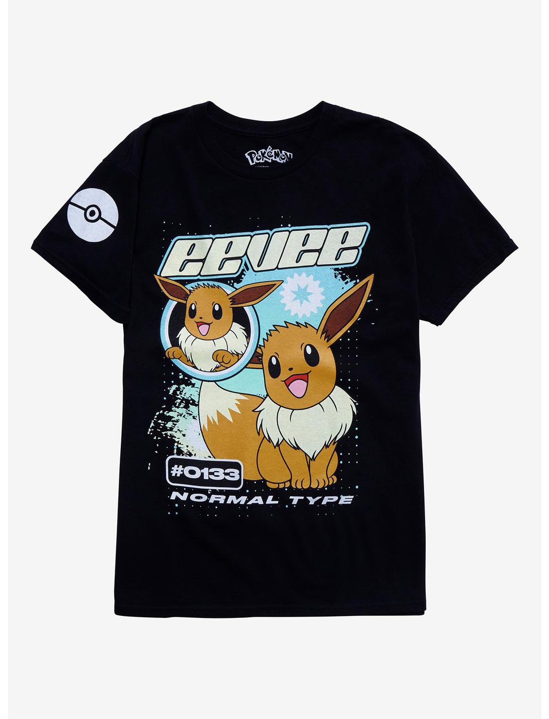 Pokemon Eevee Boyfriend Fit Girls T-Shirt, MULTI, hi-res