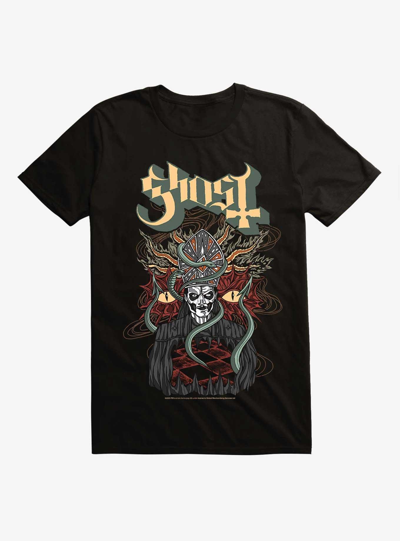 Ghost Cardinal Copia Dragon Extra Soft T-Shirt - BLACK | Hot Topic