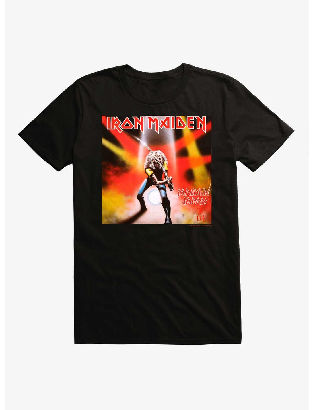Iron Maiden Maiden Japan Extra Soft T-Shirt, BLACK, hi-res