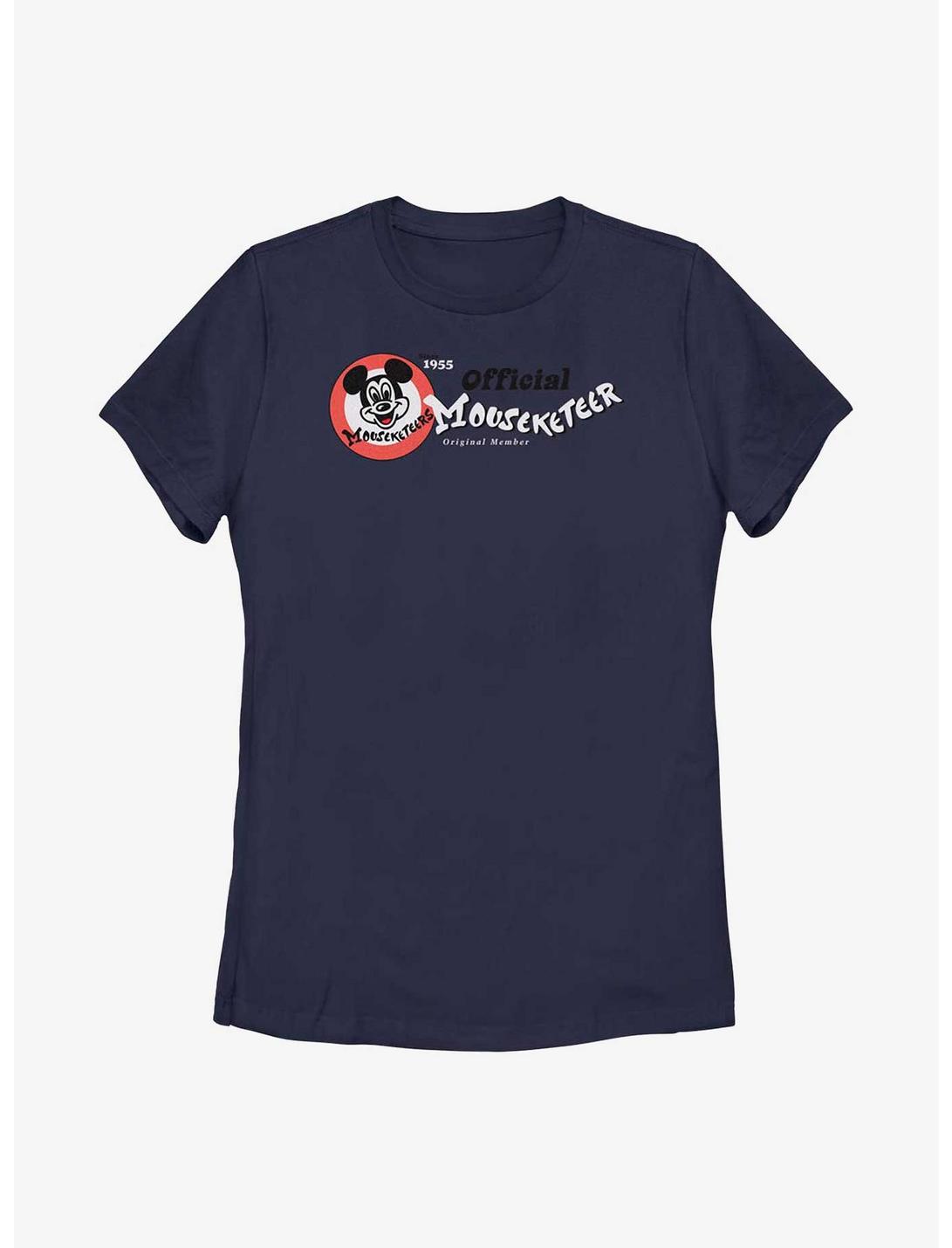 Disney100 Mickey Mouse Mouseketeer Womens T-Shirt, NAVY, hi-res